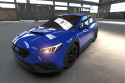 Subaru WRX 2022-2026 Stänklappar UR Svarta Med Blå Logotyp Rally Armor