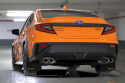 Subaru WRX 2022-2026 Stänklappar UR Svarta Med Orange Logotyp (Alternativt Typsnitt) Rally Armor