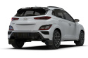 Hyundai Kona N-Line 2022-2023 Stänklappar UR Svarta Med Grå Logotyp Rally Armor