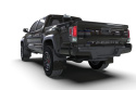 Toyota Tacoma Gen 3 2016-2023 Stänklappar Svarta Med Svartmetallic Logotyp Rally Armor
