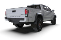 Toyota Tacoma Gen 3 2016-2023 Stänklappar Svarta Med Svartmetallic Logotyp Rally Armor