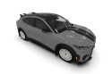 Ford Mach-E Rally Edition 2021-2026 Stänklappar UR Svarta Med Svartmetallic Logotyp Rally Armor