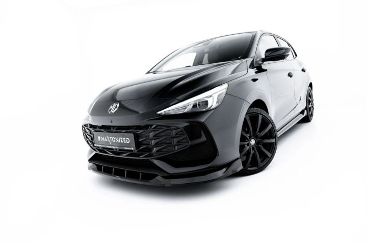 MG 3 Mk1 2024- Frontläpp / Frontsplitter V.1 Maxton Design i gruppen Välj bilmodell / MG / MG 3 2024+ hos DDESIGN Scandinavia AB (MG-3-1-FD1G)
