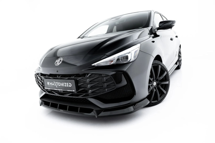 MG 3 Mk1 2024- Frontläpp / Frontsplitter V.2 Maxton Design i gruppen Välj bilmodell / MG / MG 3 2024+ hos DDESIGN Scandinavia AB (MG-3-1-FD2G)