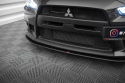 Mitsubishi Lancer EVO X 2007-2015 Street Pro Frontsplitter / Frontläpp Maxton Design