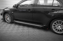 Mitsubishi Lancer EVO X 2007-2015 Street Pro Sidoextensions + Splitters Maxton Design