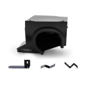 Ford Focus RS Luftfilterkit / Sportluftfilter 2016-2018 Wrinkle Svart Mishimoto