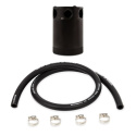 Universal Compact Oljecatchtank-kit 3-Port Svart Mishimoto