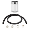 Universal Compact Oljecatchtank-kit 3-Port Polerad Med Slangar Mishimoto