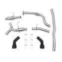 Chevrolet Camaro 2.0T Catback Avgassystem 2016+ Svart Dual Tips Mishimoto