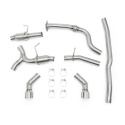 Chevrolet Camaro 2.0T Catback Avgassystem 2016+ Dual Polerat Utblås Mishimoto
