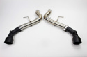 Chevrolet Camaro SS Race Axle-Back Avgassystem 2016+ Dual Svart Utblås Mishimoto