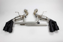 Chevrolet Camaro SS Pro Axle-Back Avgassystem 2016+ Quad Svarta Utblås Mishimoto