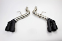 Chevrolet Camaro SS Race Axle-Back Avgassystem 2016+ Quad Svart Utblås Mishimoto