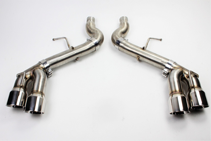 MMEXH-CAM8-16AQTRP Chevrolet Camaro SS Race Axle-Back Avgassystem 2016+ Quad Polerat Utblås Mishimoto