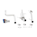 Ford Fiesta ST Ej Ljuddämpat Catback Avgassystem 2014-2019 Burnt Tips Mishimoto