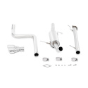 Ford Fiesta ST Ej Ljuddämpat Catback Avgassystem 2014-2019 Polerat Utblås Mishimoto