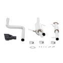 Ford Fiesta ST Ljuddämpat Catback Avgassystem 2014-2019 Svart Utblås Mishimoto