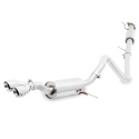 Ford Fiesta ST Resonated Catback Avgassystem 2014-2019 Polerat Utblås Mishimoto