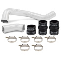 17-19 GM 6.6L L5P Varm-sida Rör & Slangkit Polerad Mishimoto