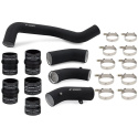 17-19 GM 6.6L L5P Intercooler Rör & Slangkit Wrinkle Svart Mishimoto