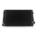 17-19 GM L5P Duramax Intercooler Kit Svart Med Wrinkle Svarta Rör Mishimoto