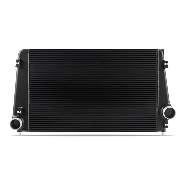 MMINT-DMAX-17KBKBK 17-19 GM L5P Duramax Intercooler Kit Svart Med Wrinkle Svarta Rör Mishimoto