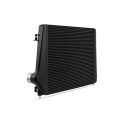 17-19 GM L5P Duramax Intercooler Kit Svart Med Wrinkle Svarta Rör Mishimoto