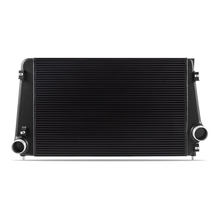 MMINT-DMAX-17KBKP 17-19 GM L5P Duramax Intercooler Kit Svart+ Polerade Rör Mishimoto