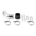 17-19 GM 6.6L L5P Duramax Intercooler Silver Mishimoto