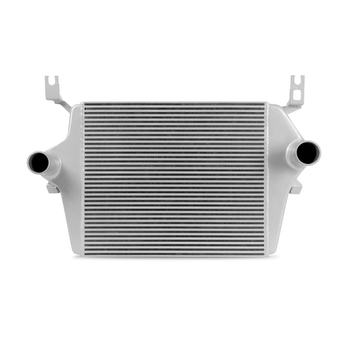 MMINT-F2D-99KSLBK 99-03 Ford 7.3L PSD Intercooler Kit Silver Med Svarta Rör Mishimoto