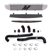 MMINT-FIST-14KBSL Ford Fiesta ST Intercooler Kit 2014-2019 Silver Med Wrinkle Svarta Rör Mishimoto (1)