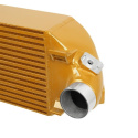 Ford Focus ST Intercooler Kit 2013-2018 Guld Med Wrinkle Svarta Rör Mishimoto