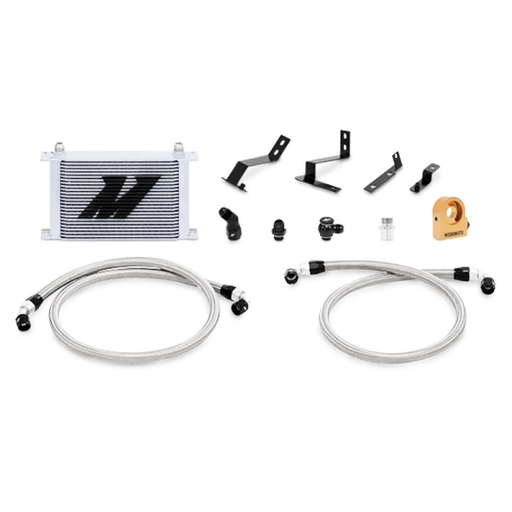 MMOC-CAM8-16TSL Chevrolet Camaro SS Termostatstyrt Oljekylar-kit 2016+ Silver Mishimoto
