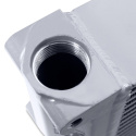 Heavy-Duty Oljekyl 10\'\' Utgångar Samma Sida Silver Mishimoto