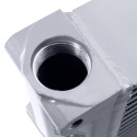 Heavy-Duty Oljekyl 17\'\' Utgångar Samma Sida Silver Mishimoto