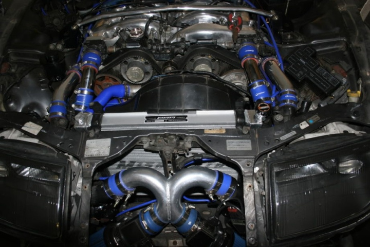 MMRAD-300ZX-90T Nissan 300ZX Turbo 3.0L Aluminiumkylare Mishimoto