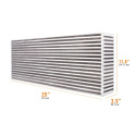 Universal Luft-Till-Luft Race-Intercooler Cellpaket 25.00\'\' x 11.80\'\' x 3.50\'\' Mishimoto