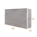 Universal Luft-Till-Luft Race-Intercooler Cellpaket 17.75\'\' x 9.85\'\' x 3.50\'\' Mishimoto