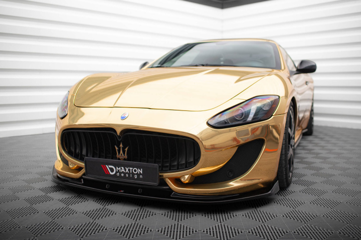 Maserati Granturismo Mk1 Facelift 2013-2018 Frontsplitter V.1 Maxton Design i gruppen Välj bilmodell / Maserati / Granturismo hos DDESIGN Scandinavia AB (MS-GT-1F-FD1G)