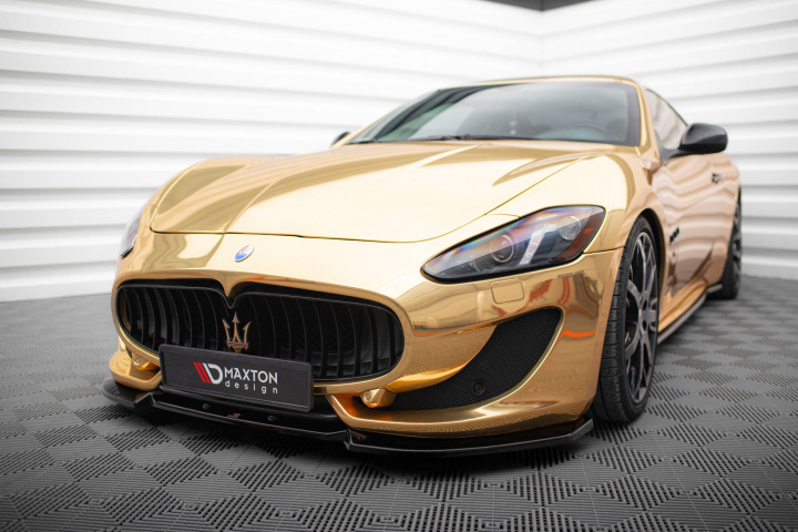 Maserati Granturismo Mk1 Facelift 2013-2018 Frontsplitter V.2 Maxton Design i gruppen Välj bilmodell / Maserati / Granturismo hos DDESIGN Scandinavia AB (MS-GT-1F-FD2G)