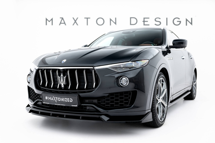 Maserati Levante GT Mk1 Facelift 2016-2024 Frontsplitter / Frontläpp Maxton Design i gruppen Välj bilmodell / Maserati / Levante 2016+ hos DDESIGN Scandinavia AB (MS-LE-1F-GT-FD1GFD1RG)