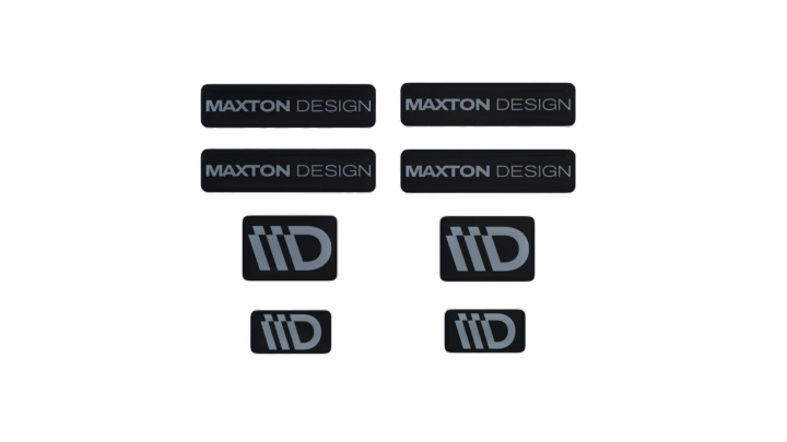  3D Klistermärke Dekal Logga Maxton Design Maxton Design i gruppen Universala produkter / Lifestyle / Kläder & Accessoarer / Klistermärken & Dekaler hos DDESIGN Scandinavia AB (NAK-3D-A9-8)