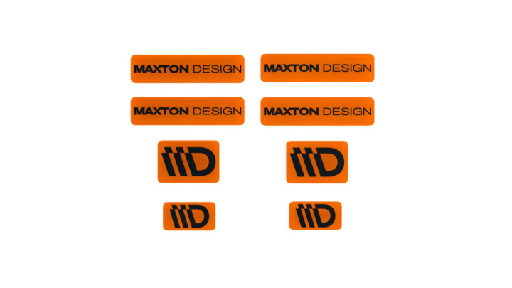 3D Klistermärke Dekal Logga Maxton Design Maxton Design i gruppen Universala produkter / Lifestyle / Kläder & Accessoarer / Klistermärken & Dekaler hos DDESIGN Scandinavia AB (NAK-3D-B3-8)