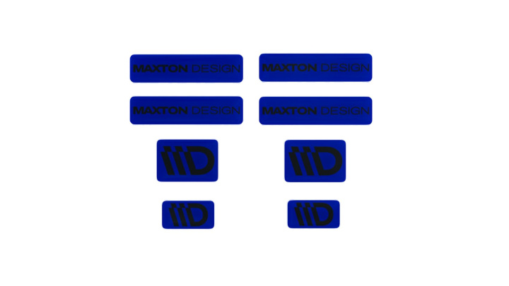  3D Klistermärke Dekal Logga Maxton Design Maxton Design i gruppen Universala produkter / Lifestyle / Kläder & Accessoarer / Klistermärken & Dekaler hos DDESIGN Scandinavia AB (NAK-3D-B4-8)