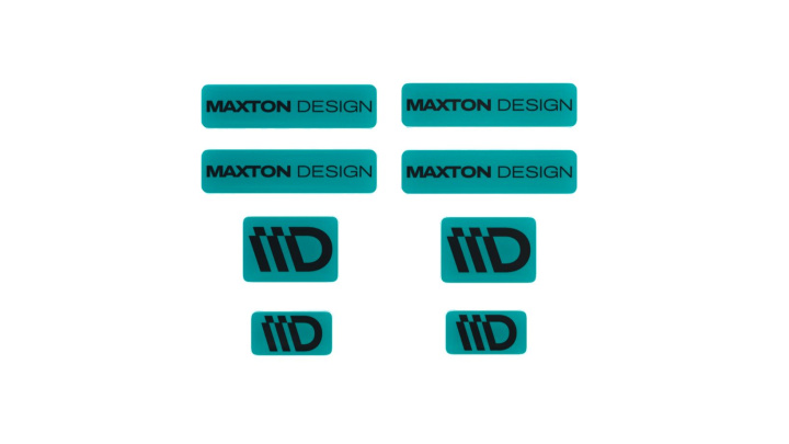  3D Klistermärke Dekal Logga Maxton Design Maxton Design i gruppen Universala produkter / Lifestyle / Kläder & Accessoarer / Klistermärken & Dekaler hos DDESIGN Scandinavia AB (NAK-3D-B7-8)