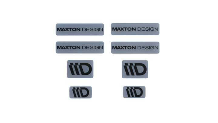  3D Klistermärke Dekal Logga Maxton Design Maxton Design i gruppen Universala produkter / Lifestyle / Kläder & Accessoarer / Klistermärken & Dekaler hos DDESIGN Scandinavia AB (NAK-3D-B9-8)