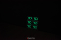 3D Klistermärke Fotoluminiscens Dekal Logga 6st Halloween Special Maxton Design