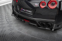 Nissan GTR R35 Facelift 2016-2022 Bakre Splitter (Med Splitters) Maxton Design