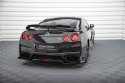 Nissan GTR R35 Facelift 2016-2022 Bakre Splitter (Med Splitters) Maxton Design